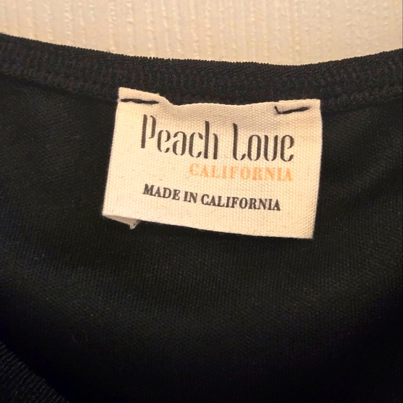 Peach Love NWT Black Dress Small - Picture 10 of 10